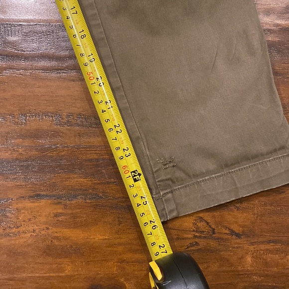 Current/Elliot Olive Green Straight Leg Pants Women's Size 28 - Picture 12 of 14